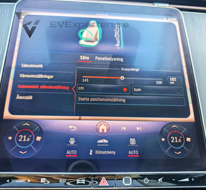 Deposition - Mercedes EQS 350 - Lågmil - 2022