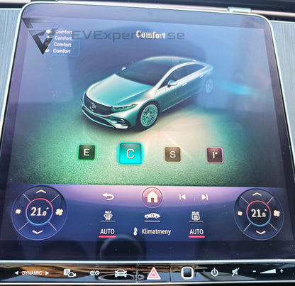 Deposition - Mercedes EQS 350 - Lågmil - 2022