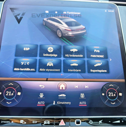 Deposition - Mercedes EQS 350 - Lågmil - 2022